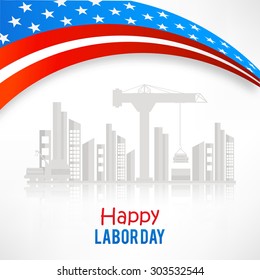 Vector illustration background for labor day.