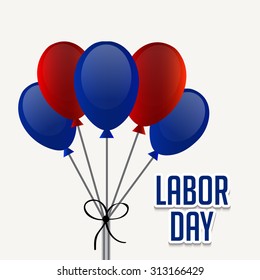 Vector illustration of a background for Labor day.