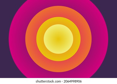 vector illustration, background with lamplight silhouette and copy space area