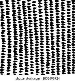 fondo de ilustración vectorial hecho de gotas negras.