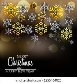 Imagen vectorial de un fondo para Feliz Navidad.