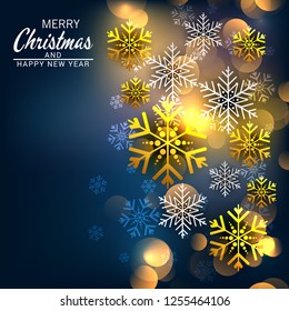 Vector illustration of a background for Merry Christmas.