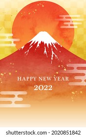 Antecedentes vectoriales del monte Fuji y Año Nuevo de la primera salida del sol (acuarela)

traducción: Mt. Fuji (nombre de montaña japonés)