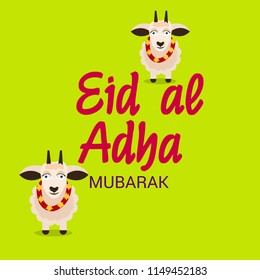 Vector illustration of a Background for Muslim holiday Eid al-Adha.