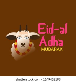 Vector illustration of a Background for Muslim holiday Eid al-Adha.