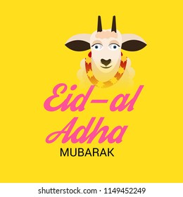 Vector illustration of a Background for Muslim holiday Eid al-Adha.