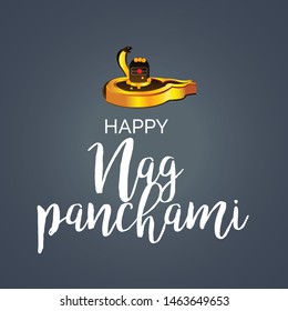Vector illustration of a Background for Nag Panchami.