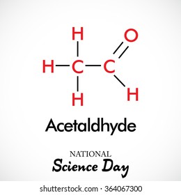 Vector illustration of a background for National Science Day.