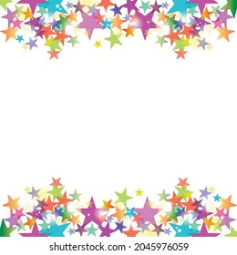 Vector illustration. Background, package for a greeting card. for gift wrapping. holiday, stars. place for text.