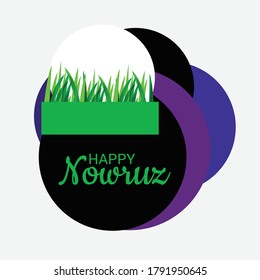 Vector illustration of a Background for Parsi New Year also known as Nowruz.