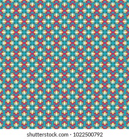  Vector illustration background. Pattern of abstract shapes. Design elements for Scrapbook. Can be used for wallpapers, fills images, background, surface