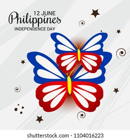 Vector illustration of a Background for Philippines Independence Day.