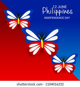 Vector illustration of a Background for Philippines Independence Day.