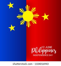 Vector illustration of a Background for Philippines Independence Day.