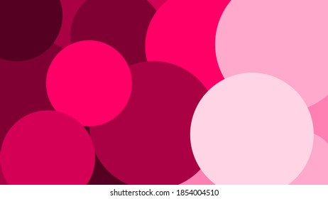 vector illustration background. pink circles. Perfect for girl, affection, or wedding themed designs