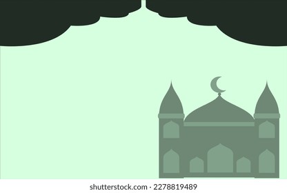 Vector illustration background ramadan kareem suitable for your company poster template