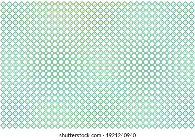 Vector illustration background seamless pattern of a geometric logo template with Islamic depiction style with light green and orange color combination. 6000x4000 pixel perfect.
