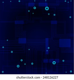 vector illustration background of the sensor board