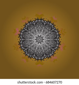 Vector illustration. Background. Snowflakes. Christmas background with snowflakes abstract background. Holiday design for Christmas and New Year fashion prints. Vector illustration.