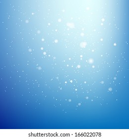 Vector illustration of a background of solar flare