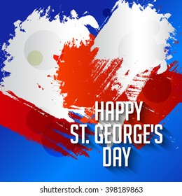 Vector illustration of a background for St George's Day.