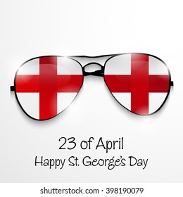 Vector illustration of a background for St George's Day.