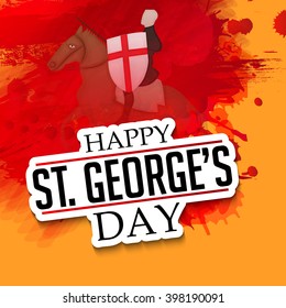 Vector illustration of a background for St George's Day.