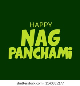 Vector illustration of a Background for Subh Nag Panchami ,mahashivaratri Poster.