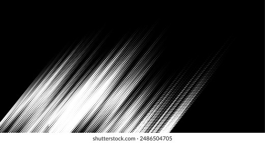 Vector illustration. Background for text. Set of isolated grunge trail banners. Black paint. Brush ink strokes. dot. eps10.