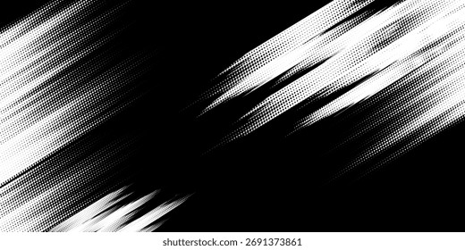 Ilustração vetorial. Plano de fundo para texto. Conjunto de faixas isoladas da trilha grunge. Tinta preta. Traçados de tinta do pincel. plano de fundo do vetor

