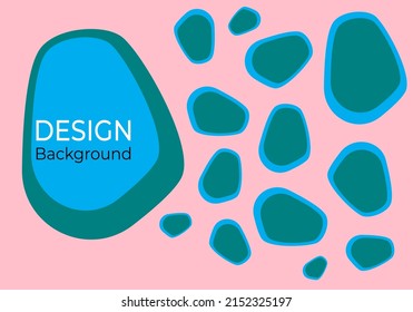 vector illustration background with trending design colors