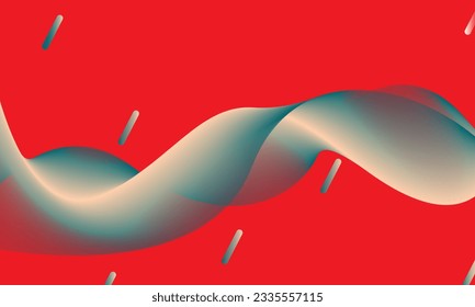 Vector Illustration Background Vibrant gradient colorful
