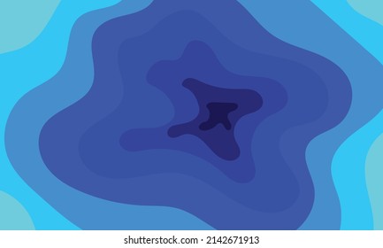 vector illustration background of wavy pattern like deep sea
