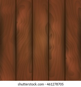 Vector illustration of a background of wooden boards.