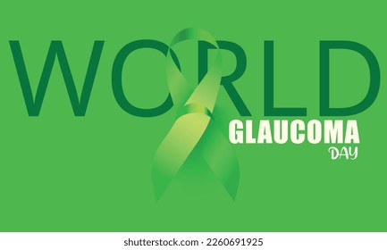 Vector illustration of a Background for World Glaucoma Day. 12 march