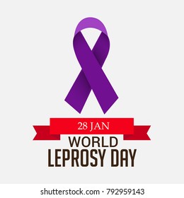 Vector illustration of a Background for World Leprosy day.