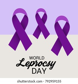 Vector illustration of a Background for World Leprosy day.