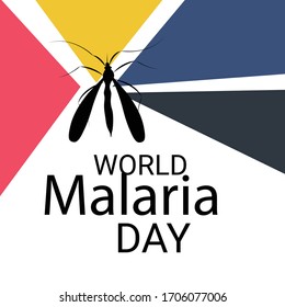 Vector illustration of a Background for  World Malaria day.