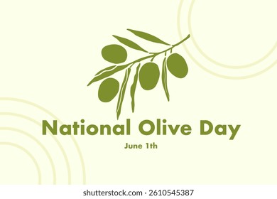 vector illustration of a background for world olive day.