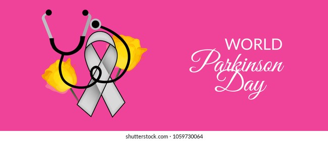 Vector illustration of a Background for World Parkinson Disease Day.