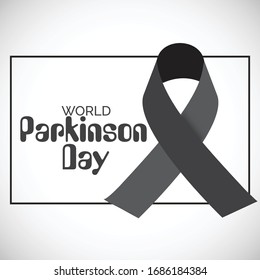Vector illustration of a background For World Parkinson Day.