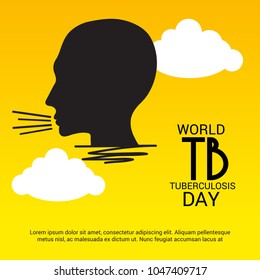 Vector illustration of a Background for World Tuberculosis Day.
