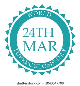 Vector illustration of a Background for World Tuberculosis Day.