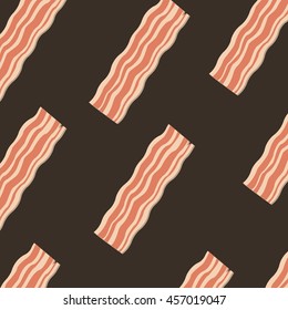 Vector Illustration of bacon