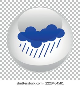 Ilustración del vector Señal de información meteorológica incorrecta