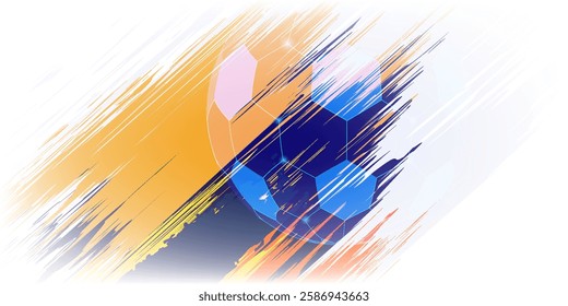 vector illustration of a badminton athlete with a jumping smash action. colored silhouette style design, grunge. badminton national sports day.vector