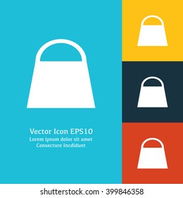 Vector illustration of bag icon