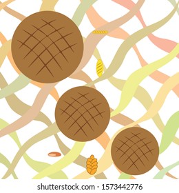 vector illustration of Bakery Product Food Collection