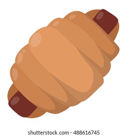 Vector illustration of bakery product food collection