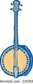 Vector illustration of a balalaika